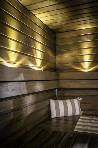 Sauna, Palas Experience Olkkajarvi Resort in Apukka