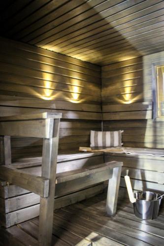 Sauna, Palas Experience Olkkajarvi Resort in Apukka