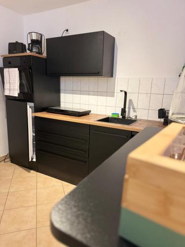 Konyha, Ferienwohnung WohlfühlRaum (Ferienwohnung WohlfuhlRaum) in Lichtenstein