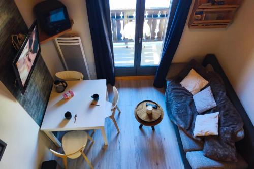 Charmant appartement avec mezzanine en montagne