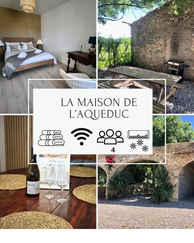 La Maison de l'Aqueduc - Séjour au cœur des vignes - (La Maison de l'Aqueduc - Sejour au cœur des vignes -) in Burjēža