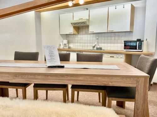 廚房, Ferienwohnung Vesna & Alex in 埃爾曼