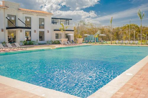 Peldbaseins, Casa Lirio in Chuburná