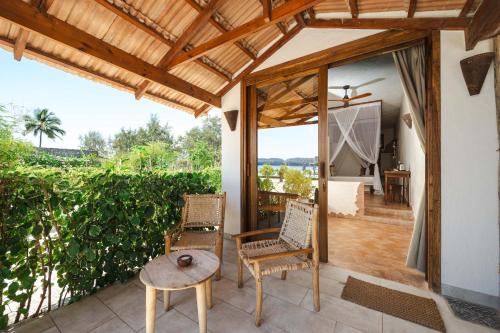 Tesis özellikleri, Mvuvi Boutique Resort in Zanzibar