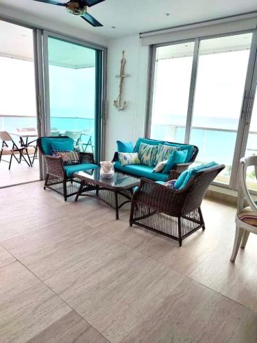 3BR AC Amazing View and Pool, Best sunset ever in Covenas