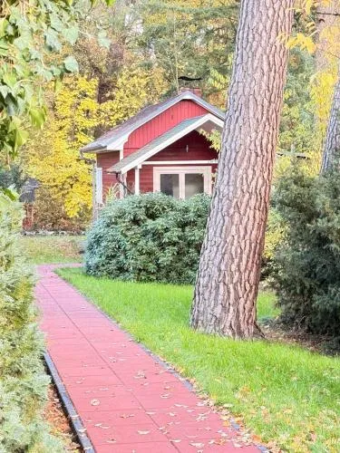 Chalet im Wald mit Sauna in Schönwalde, Deutschland