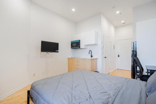 Relaxing Studio for 2 Guest with parking in Mercier-Hochelaga-Maisonneuve