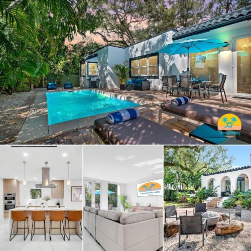 Villa Tropicale Stunning 4 Bedroom 4 Bath Home with Pool and BBQ – khách sạn tại Coconut Grove