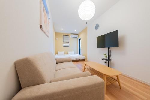 303新築のお部屋 関西空港直通路線 通天閣 ドンキホーテ横のお部屋2ベッド