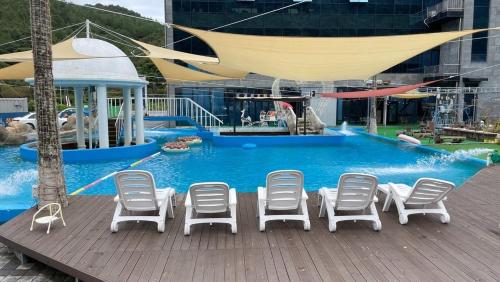 Hwasun Adel Castle Pool Villa in Hwasun-gun