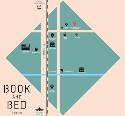 BOOK AND BED TOKYO Shinsaibashi