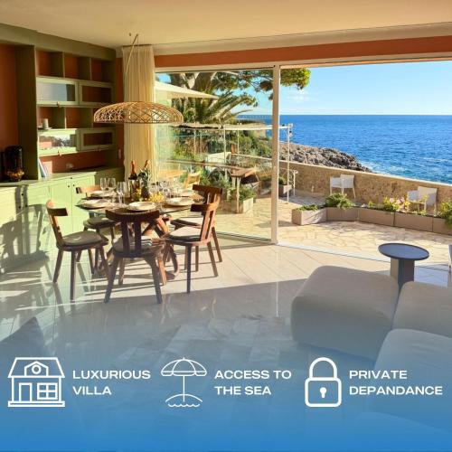 Villa Capdale Horizon with separate guest house