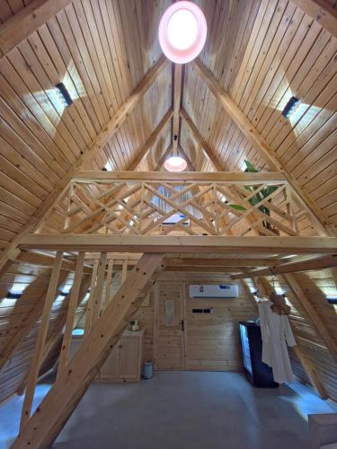 Wadi Bani Khalid-Al Joud Green hostel A-Frame Cabin in Al Wasil