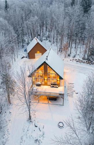 Carriole - Private Hot Tub - Nature and Hiking in Val-des-Lacs (QC)