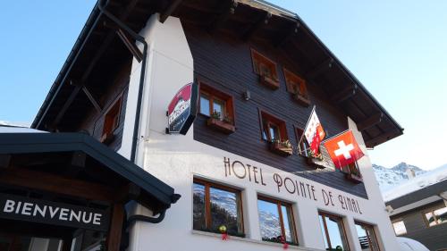 Pointe de Zinal in Zinal, Schweiz