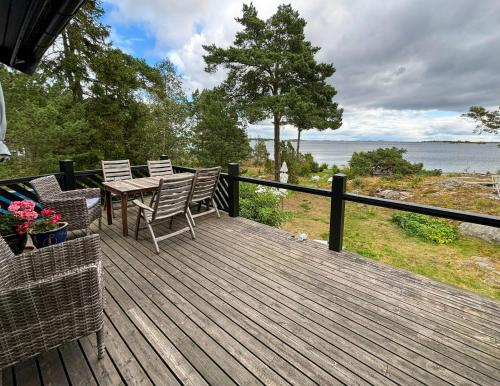 Viesnīcas āriene, Modern Archipelago Cabin With Views On Aspö (Modern Archipelago Cabin With Views On Aspo) in Nämdö