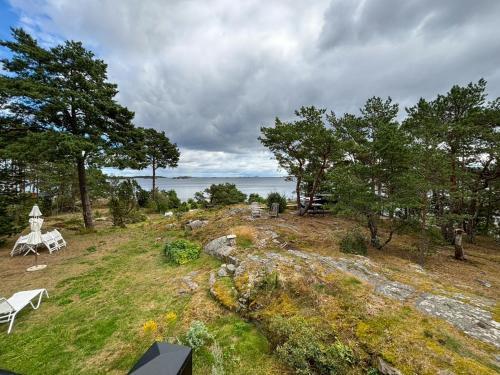 Viesnīcas āriene, Modern Archipelago Cabin With Views On Aspö (Modern Archipelago Cabin With Views On Aspo) in Nämdö