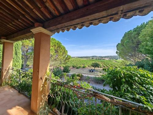 陽台/露台, Le Mas des Vignes en Drome provençale (Le Mas des Vignes en Drome provencale) in 羅謝居德
