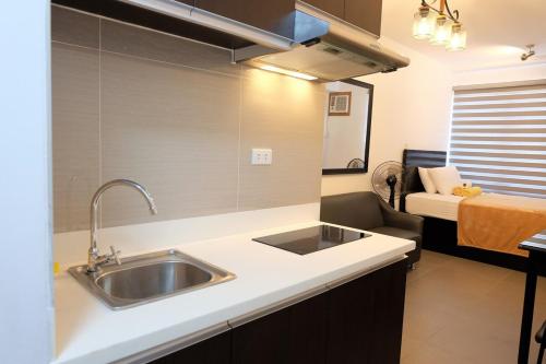 Studio unit in Cubao 3 with wifi and netflix in Santolan