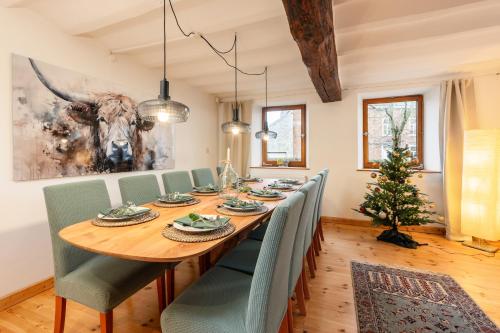 Zum Alten Kuhstall - Großes Landhaus mit XXL Sauna & Kamin gîte à louer Rabotrath