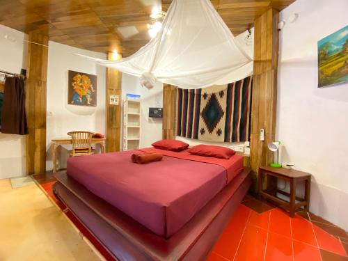 250m² stuudioMaja, koos 19 privaatse vannitoaga asukohas Canggu (Serenity Eco Guesthouse and Yoga ) in Canggu