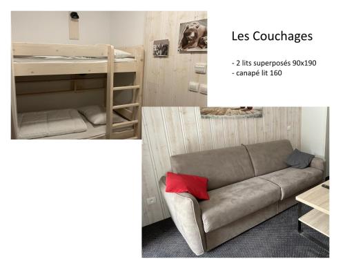 Gourette : Studio cosy 4 pers, piscine, animaux acceptés - FR-1-860-58 (Gourette : Studio cosy 4 pers, piscine, animaux acceptes - FR-1-860-58) in Eaux-Bonnes