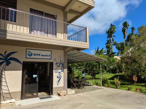 Widok z zewnątrz, DW Motel in Koror Island
