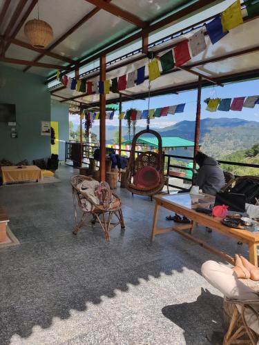 공용 라운지/TV 시청 구역, Bloom Nest Almora Kasar Devi in 알모라