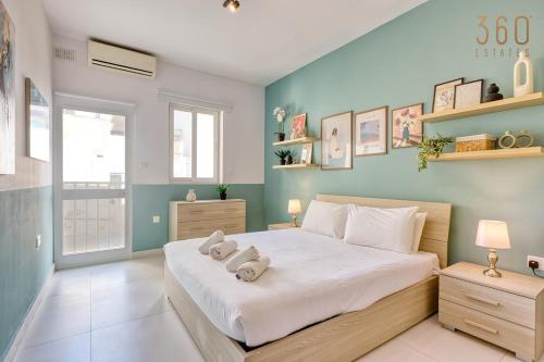 Exterior view, Spacious 1BR home with WIFI in the centre of Gzira by 360 Estates in Il-Gzira