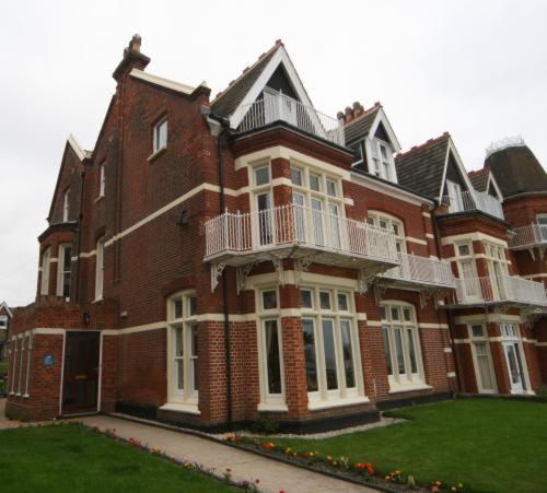 Bejárat, Britten House in Lowestoft