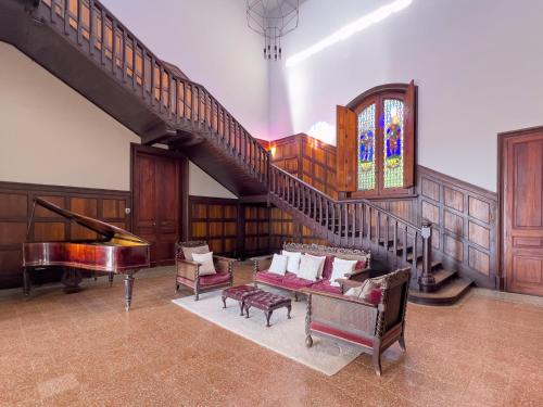 Közös társalgó / TV, Majordoms - Castell de Villavecchia - 33 pax in Szent Hilari Sacalm