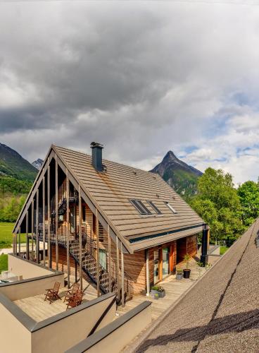 المنظر الخارجي, Hotel Sanje ob Soci ***/**** in بوفيك