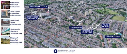 Modern 4 Bedroom Retreat- Piccadilly Line-Sleeps 9 London
