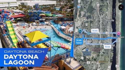 水上樂園, Modern Daytona Condo With Pool in 德通納海灘市中心