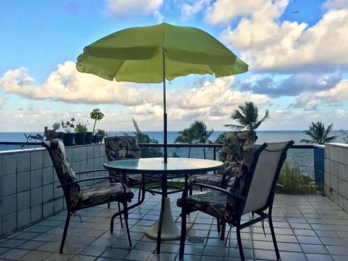 陽台/露台, Suite Golden Beach Frente Mar in 彼達迪