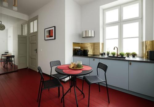 Cozinha, Aparthotel Nowy Swiat 28 in Varsóvia