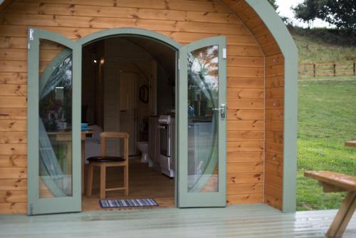 Viesnīcas āriene, The Mainstay Pod at Hidden Wood Glamping in Chapmanslade