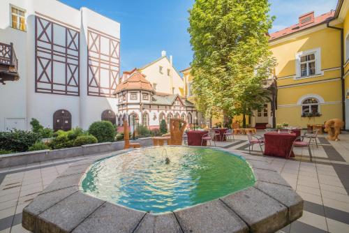 陽台/露台, Aparthotel Tri lilie in 弗朗齊歇克礦泉村