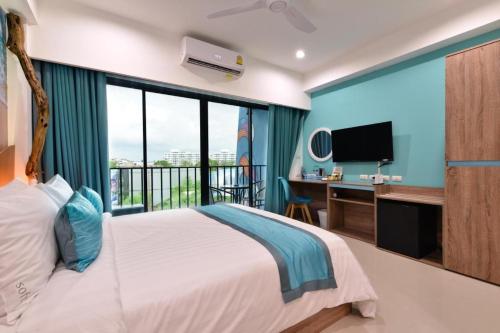 Double room, deluxe, balcony