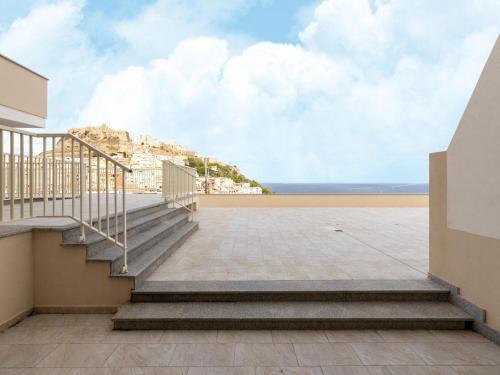 外部景觀, Aria condizionata e terrazza vista mare in 卡斯泰爾薩爾多