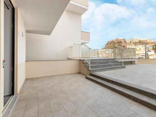 外部景觀, Aria condizionata e terrazza vista mare in 卡斯泰爾薩爾多