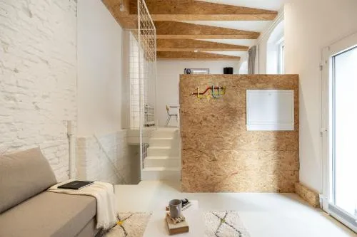 Scandinavian Loft Duplex -50sqm- near Antonplatz in Berlin, Deutschland