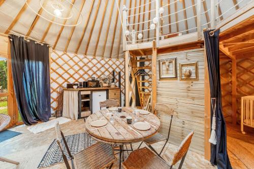 Nomaya mill & yurt in the heart of nature in La Gouesniere