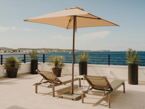 Suite, superior, vista sul mare