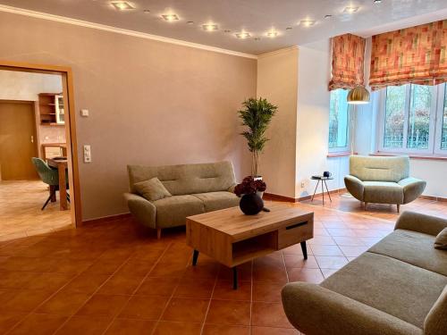 Stadtvilla Apartment zentral 200qm mit Sauna und Gym in Sondershausen, Deutschland