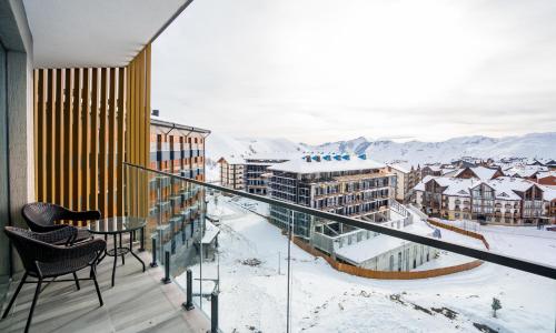 阳台/露台, New Gudauri GN Apartments in Atrium in 古多里