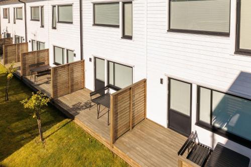 Terraza/balcón, Easy Livin' Apartment Hotel in Vaxjo