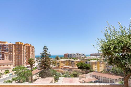 Erkély/terasz, Huelin Suites in Carretera de Cadiz