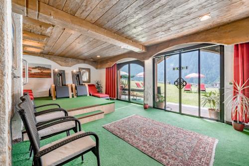 Szauna, Chalet Claudia in Milders