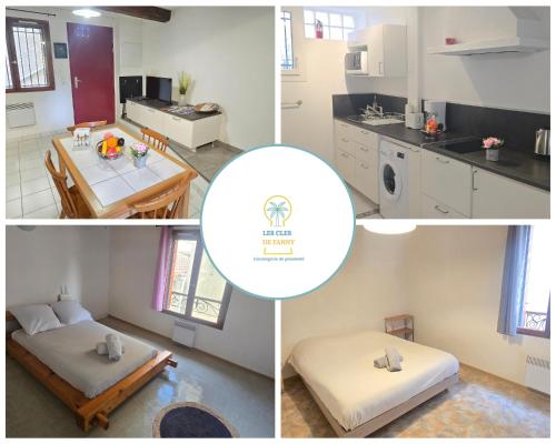 Maison de village centre ville 2 chambres - Location saisonnière - Sérignan